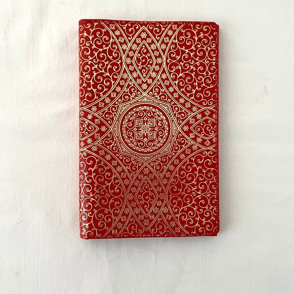Ledorna Red and Gold Passport Wallet, Never used with Original Tag, Rare! - Picture 4 of 10